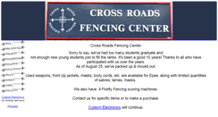 Desktop Screenshot of crossroadsfencing.com